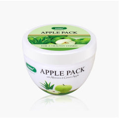 Bakson's Sunny Herbals Apple Pack With Aloevera Almond Oil & Green Apple For a Healthy Charm Skin Care Paste Pack 150gm