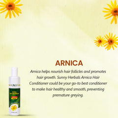 Bakson's Sunny Herbals Arnica With Arnica,Amla & Henna Hair To Add Body & Bounce To Hair Conditioner 150ml