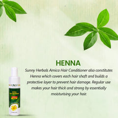Bakson's Sunny Herbals Arnica With Arnica,Amla & Henna Hair To Add Body & Bounce To Hair Conditioner 150ml