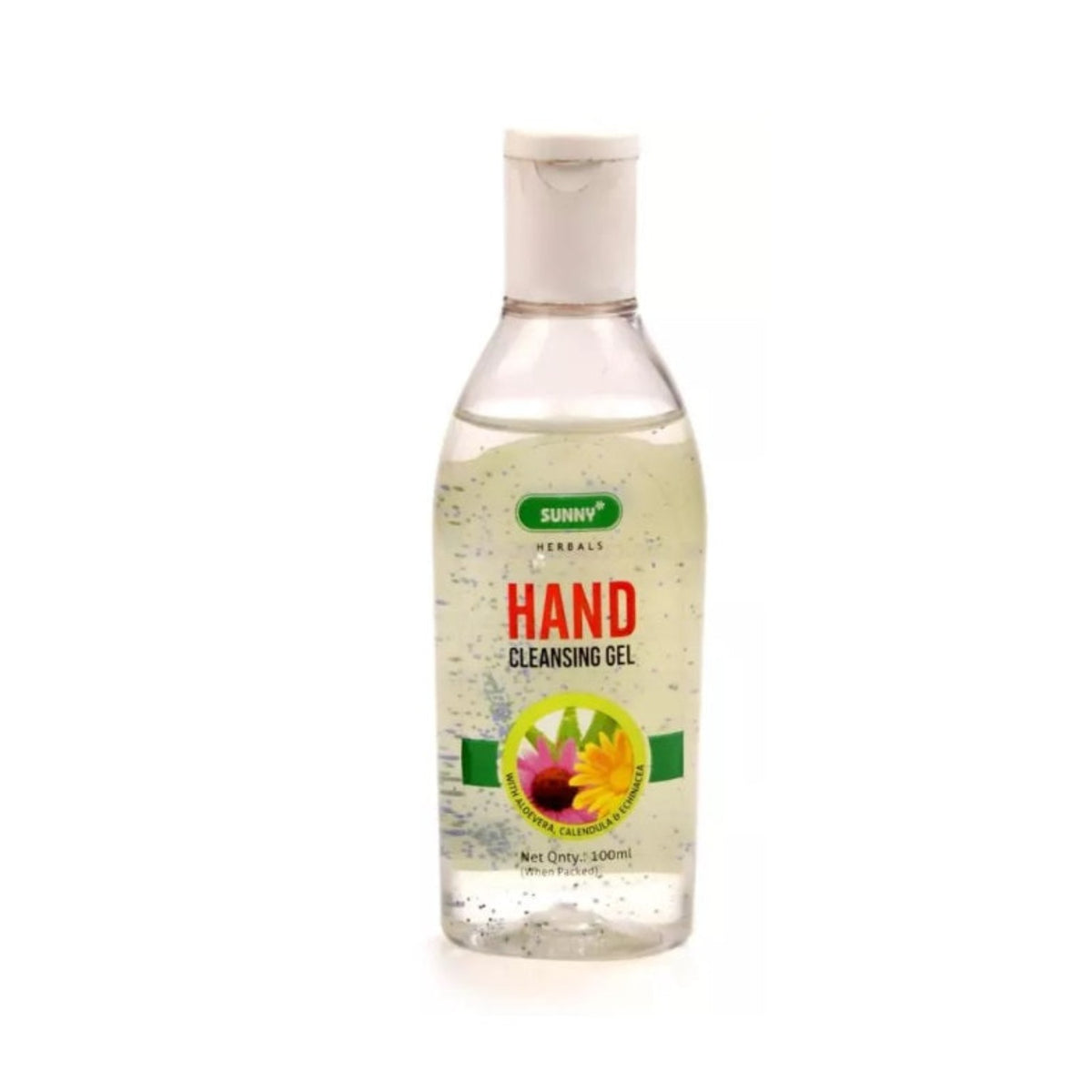 Bakson's Sunny Herbals Hand Cleansing With Aloevera,Calendula & Echinacea For Sanitization Gel 50ml