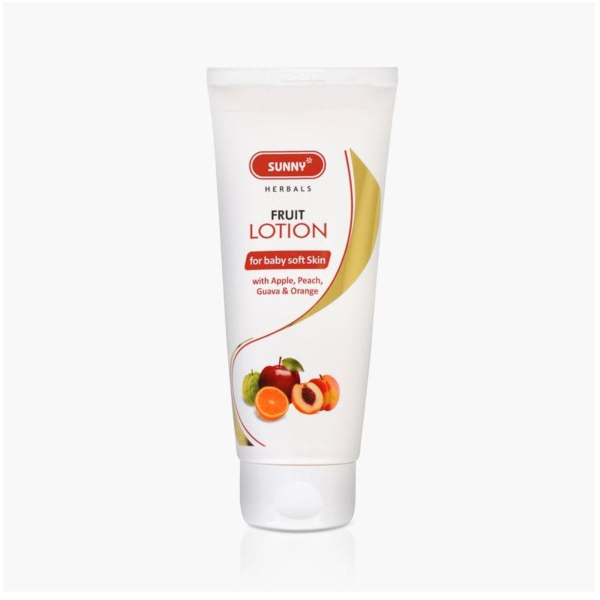 Bakson's Sunny Herbals Fruit with Apple,Peach,Guava & Orange For Baby Soft Skin Care Lotion 100ml