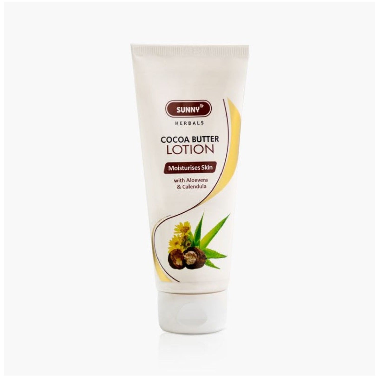 Bakson;s Sunny Herbals Cocoa Butter With Aloevera & Calendula Moisturises Skin Care Lotion 100ml