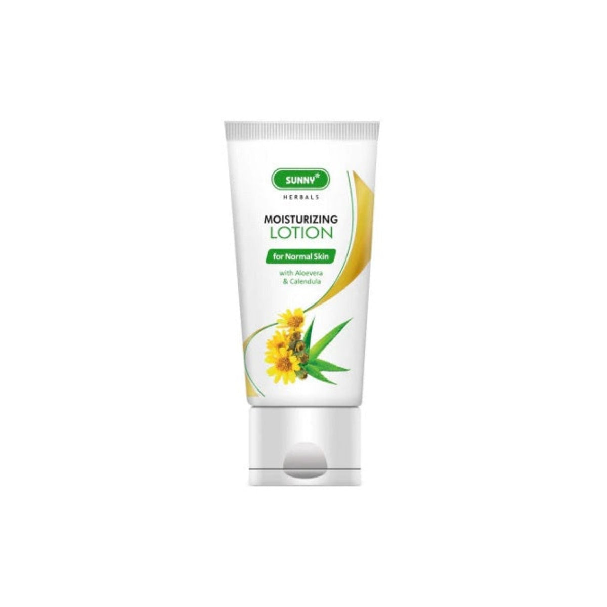 Bakson's Sunny Herbals Moisturizing Lotion With Aloevera & Calendula For Normal Skin Care Lotion 100ml