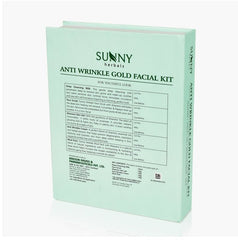 Bakson's Sunny Herbals Anti Wrinkle Facial For a Youthful Look Kit 5 X 50 (GM/ML)