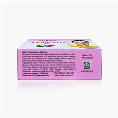 Bakson's Sunny Herbals Akne Aid With Echinacea,Tea Tree Oil,Witch Hazel,Berberis Aqu & Aloever For Pimple Free Skin Care Soap 75gm