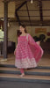 Bollywood Indian Pakistani Ethnic Party Wear Women Soft Pure Organza Pink Suit Set Dress