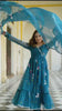 Bollywood Indian Pakistani Ethnic Party Wear Women Soft Pure Tubby Organza Suit Dress