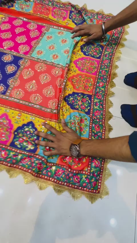 Bollywood Indian Pakistani Ethnic Party Wear Style Pure Soft Women Fancy Dupatta Handwork Dupatta for women Silk Dupatta Code 13